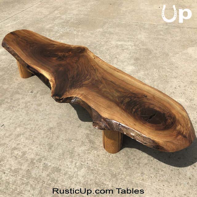 Rustic Tables Live Edge Plant Table