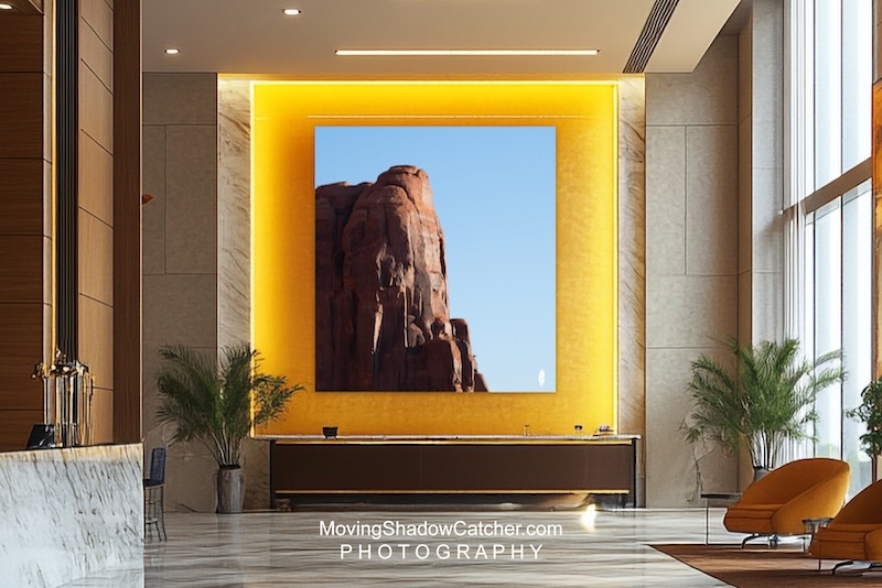 Moving Shadow Catcher, photography, luxury hotel, golden eagle, fine wall art
