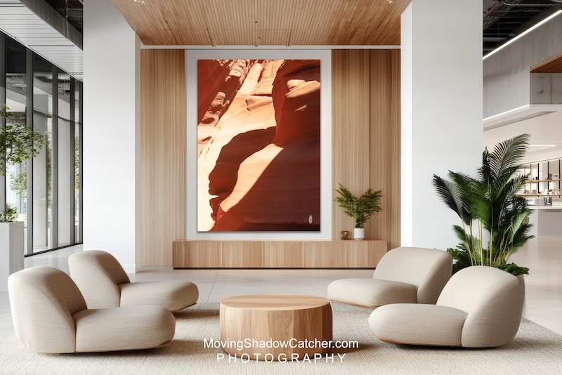 fine art photography, office, lobby desert wall art
