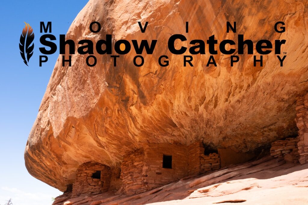 Moving Shadow Catcher, Mule Canyon, Fire Ruins, Header