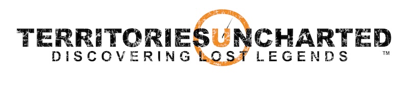 Territories Uncharted Logo, Discovering Lost Legends, Trademark