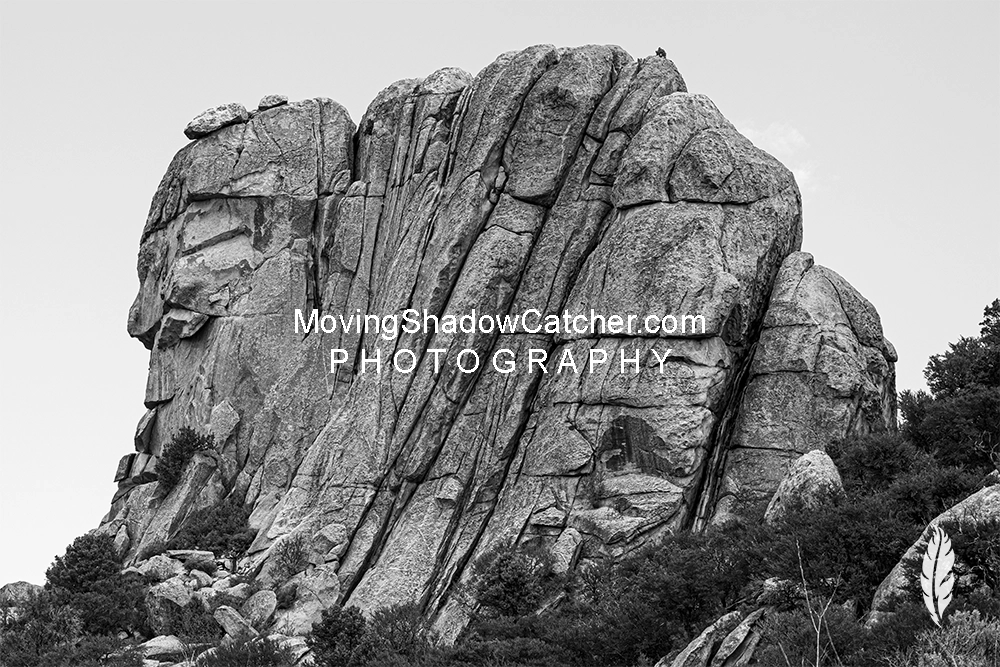 Territories Uncharted, Photography, Rock Man Climber, 6773BW